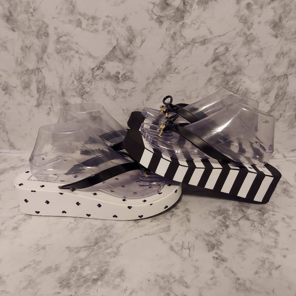Pre-owned selling as a whole 2 pairs of kate spade rhett sandals